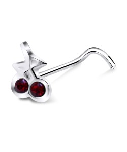 Fruity Curved Nose Stud NSKB-809